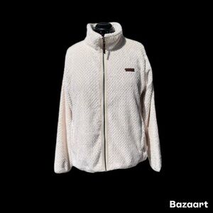 Elegant  White-Cream Teddy Jacket